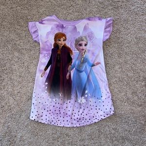 Frozen Silky Nightgown Size 3T